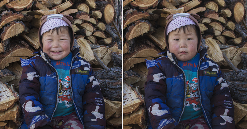 taiga kids smiling photo